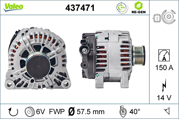 Image de Alternateur - VALEO - 437471