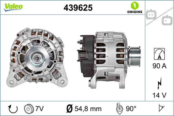 VALEO - 439625 - Alternator (Alternator)