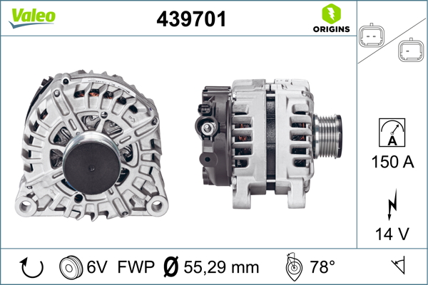 Image de Alternateur - VALEO - 439701