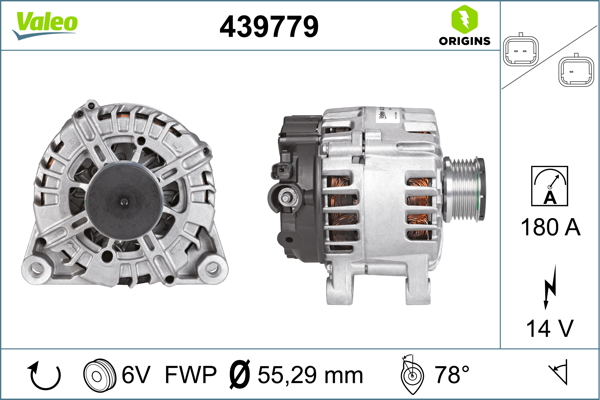 Image de Alternateur - VALEO - 439779