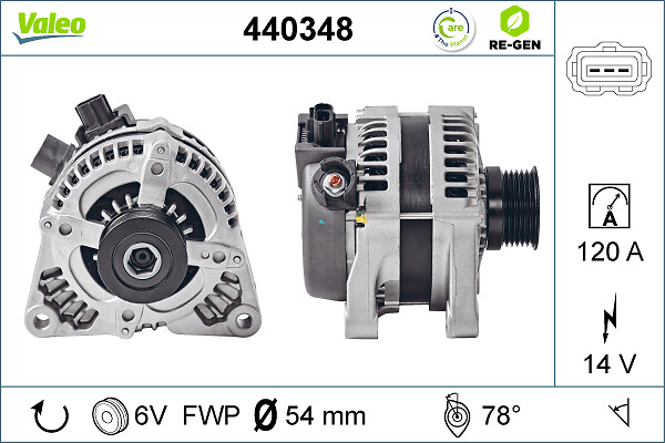 Image de Alternateur - VALEO - 440348