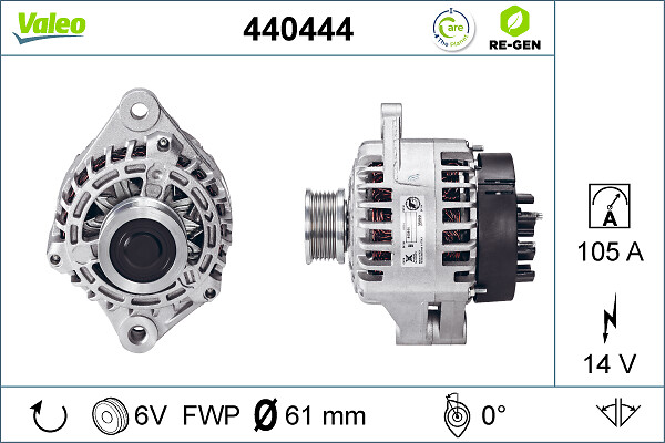 Image de Alternateur - VALEO - 440444