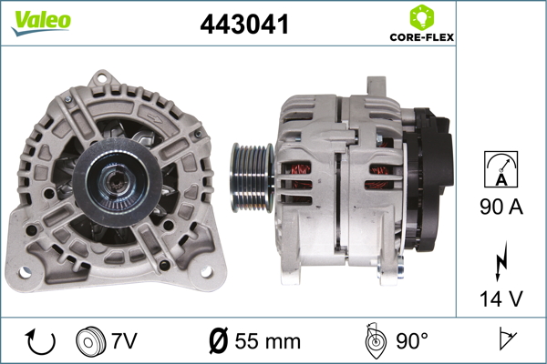 Image de Alternateur - VALEO - 443041