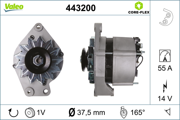 Image de Alternateur - VALEO - 443200