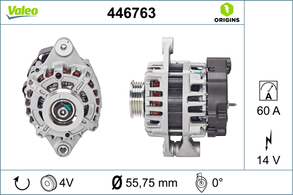 Image de Alternateur - VALEO - 446763