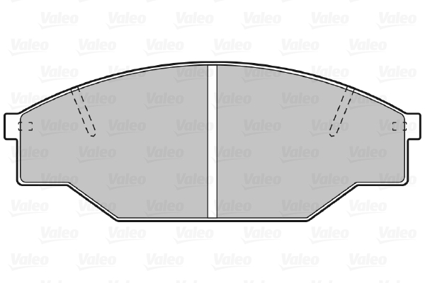 Image de Kit de plaquettes de frein, frein à disque - VALEO - 670402