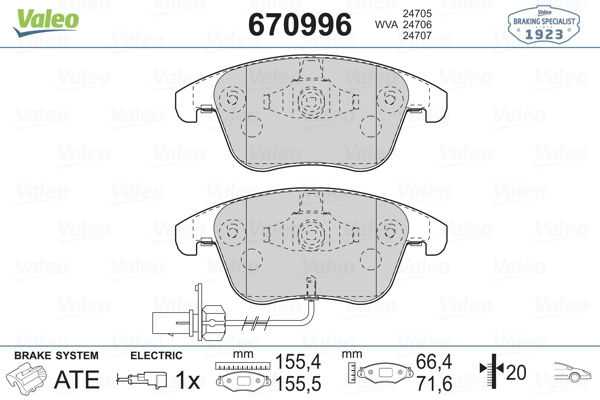 Euro Led NOVIDELOVI.RS – Auto delovi i oprema-VALEO - 670996 - Komplet ...