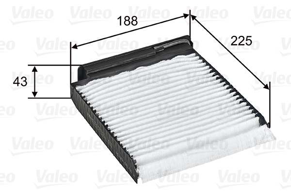 VALEO - 698753 - Filter, vazduh unutrašnjeg prostora (Grejanje/ventilacija)