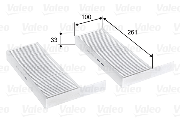 VALEO - 715808 - Filter, vazduh unutrašnjeg prostora (Grejanje/ventilacija)