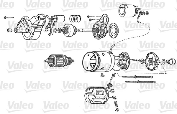 Image de Démarreur - VALEO - D8R27