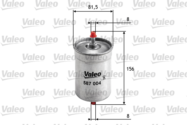 Slika VALEO - 587004 - Filter za gorivo (Sistem za dovod goriva)