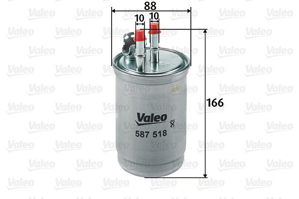 Slika VALEO - 587518 - Filter za gorivo (Sistem za dovod goriva)