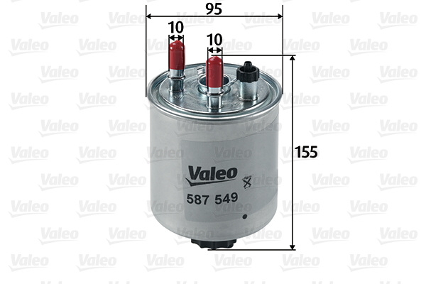 Slika VALEO - 587549 - Filter za gorivo (Sistem za dovod goriva)