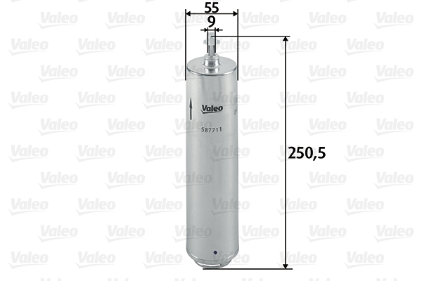 Slika VALEO - 587711 - Filter za gorivo (Sistem za dovod goriva)