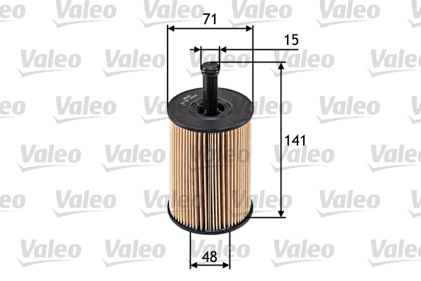 Slika VALEO - 586506 - Filter za ulje (Podmazivanje)