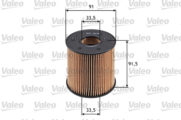 Slika VALEO - 586508 - Filter za ulje (Podmazivanje)