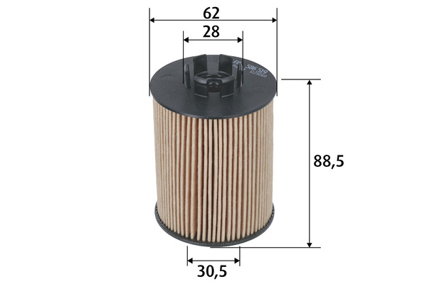 Slika VALEO - 586519 - Filter za ulje (Podmazivanje)