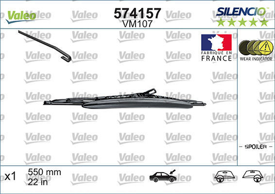 Picture of VALEO - 574157 - Wiper Blade (Window Cleaning)