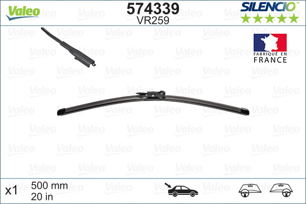 Picture of VALEO - 574339 - Wiper Blade (Window Cleaning)