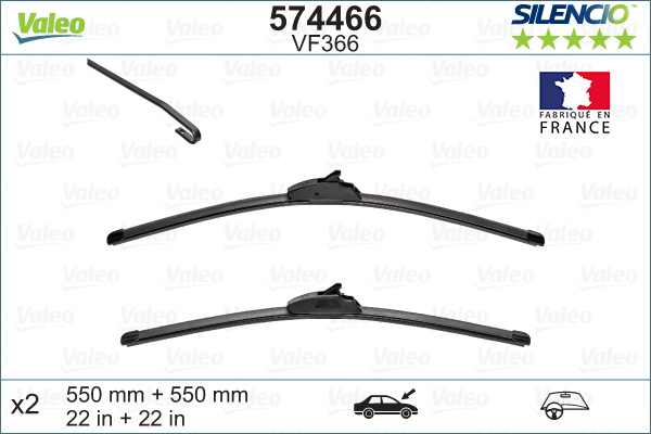 Image de Balai d'essuie-glace - VALEO - 574466