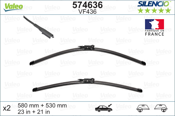Picture of VALEO - 574636 - Wiper Blade (Window Cleaning)