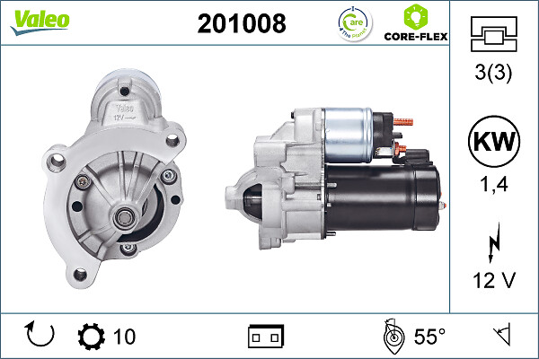 Image de Démarreur - VALEO - 201008