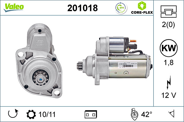 Image de Démarreur - VALEO - 201018