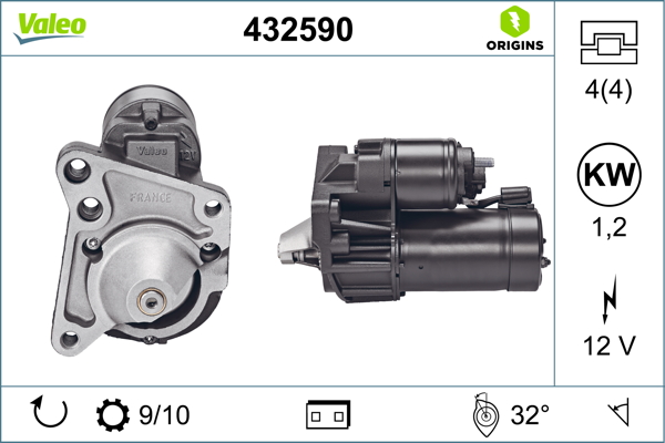 Image de Démarreur - VALEO - 432590