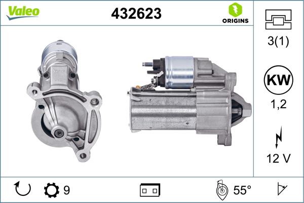 Image de Démarreur - VALEO - 432623