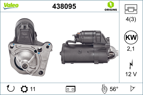 Image de Démarreur - VALEO - 438095
