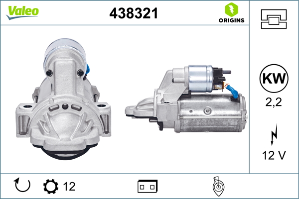 Image de Démarreur - VALEO - 438321