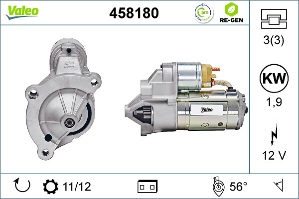 Image de Démarreur - VALEO - 458180