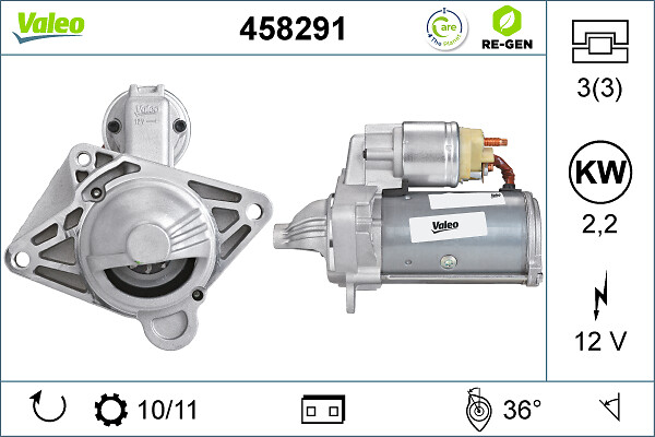 Image de Démarreur - VALEO - 458291