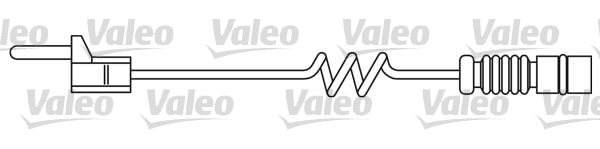 Image de Contact d'avertissement, usure des plaquettes de frein - VALEO - 972000