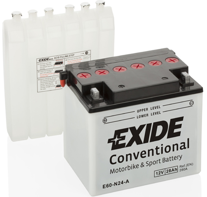 EXIDE - E60-N24-A - Starter Battery (Starter System). Irish Auto Parts ...