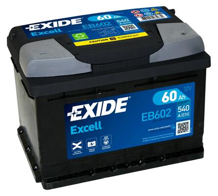 Picture of Starter Battery - EXIDE - EB602