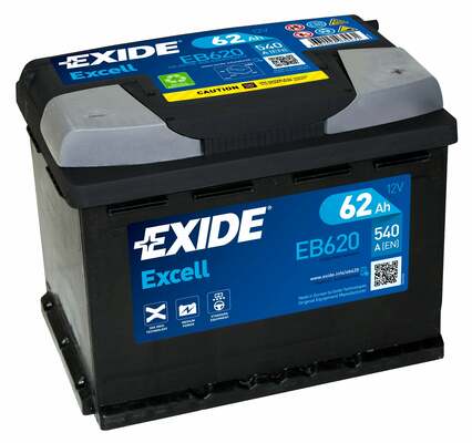 Picture of Starter Battery - EXIDE - EB620