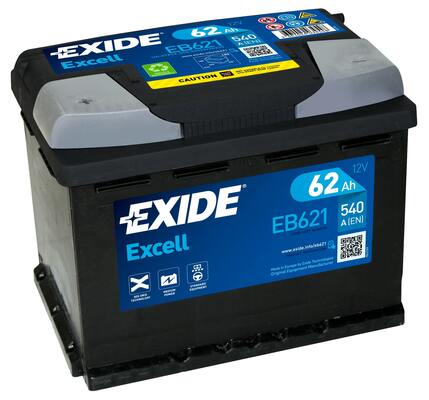 Picture of Starter Battery - EXIDE - EB621