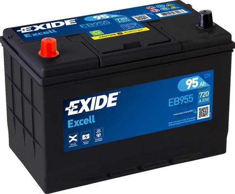 Picture of Starter Battery - EXIDE - EB955