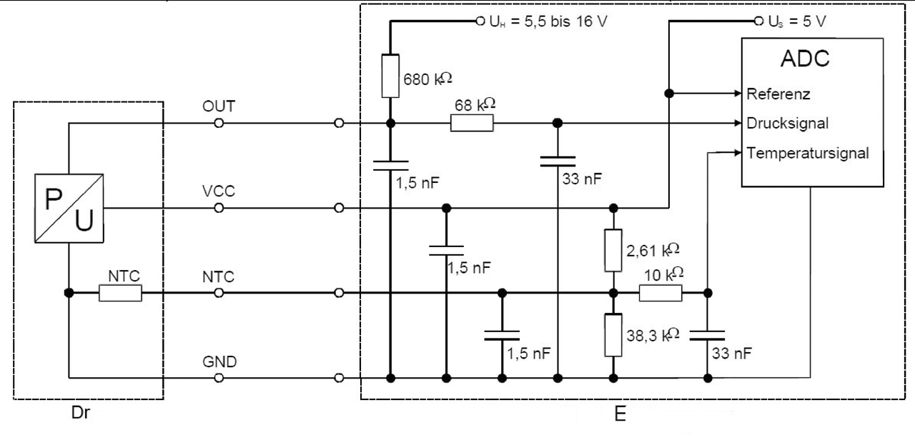 Picture of BOSCH - 0 261 230 280 - Sensor, intake air temperature (Mixture Formation)