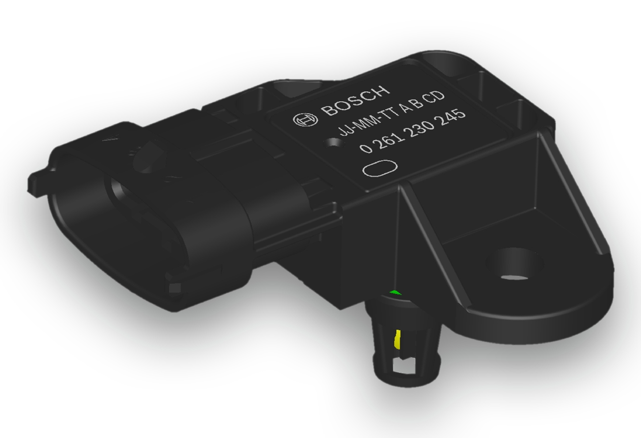 Picture of BOSCH - 0 261 230 302 - Sensor, boost pressure (Instruments)