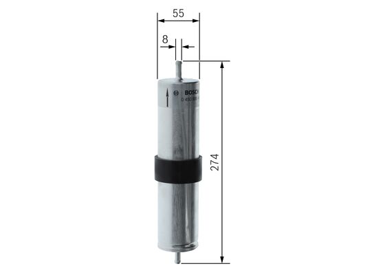 Picture of Fuel Filter - BOSCH - 0 450 906 462
