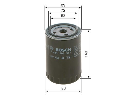FILTER ULJA - BOSCH - 0 451 103 347