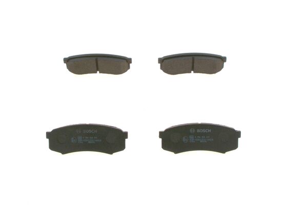 Picture of Brake Pad Set -  disc brake - BOSCH - 0 986 424 313
