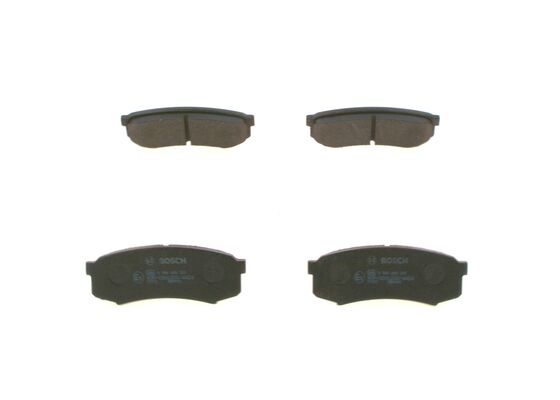 Picture of Brake Pad Set -  disc brake - BOSCH - 0 986 424 313
