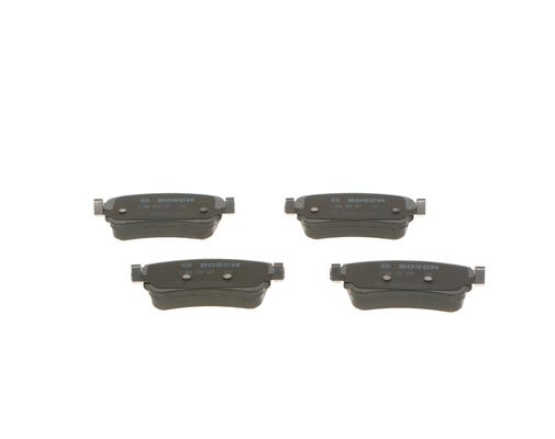 Picture of BOSCH - 0 986 424 437 - Brake Pad Set, disc brake (Braking System)