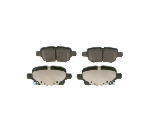 Picture of BOSCH - 0 986 424 870 - Brake Pad Set, disc brake (Braking System)