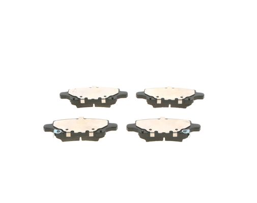 Picture of BOSCH - 0 986 424 870 - Brake Pad Set, disc brake (Braking System)