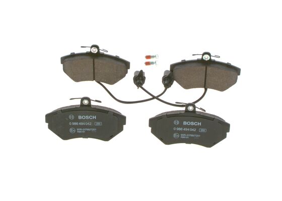 Picture of BOSCH - 0 986 494 042 - Brake Pad Set, disc brake (Brake System)
