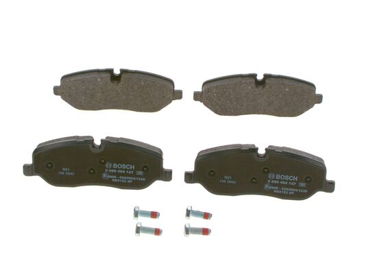 Picture of BOSCH - 0 986 494 147 - Brake Pad Set, disc brake (Brake System)